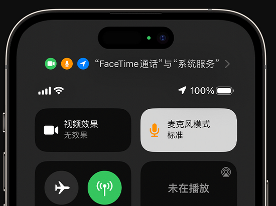 大厂苹果授权维修网点分享iPhone在通话时让你的声音更清晰 