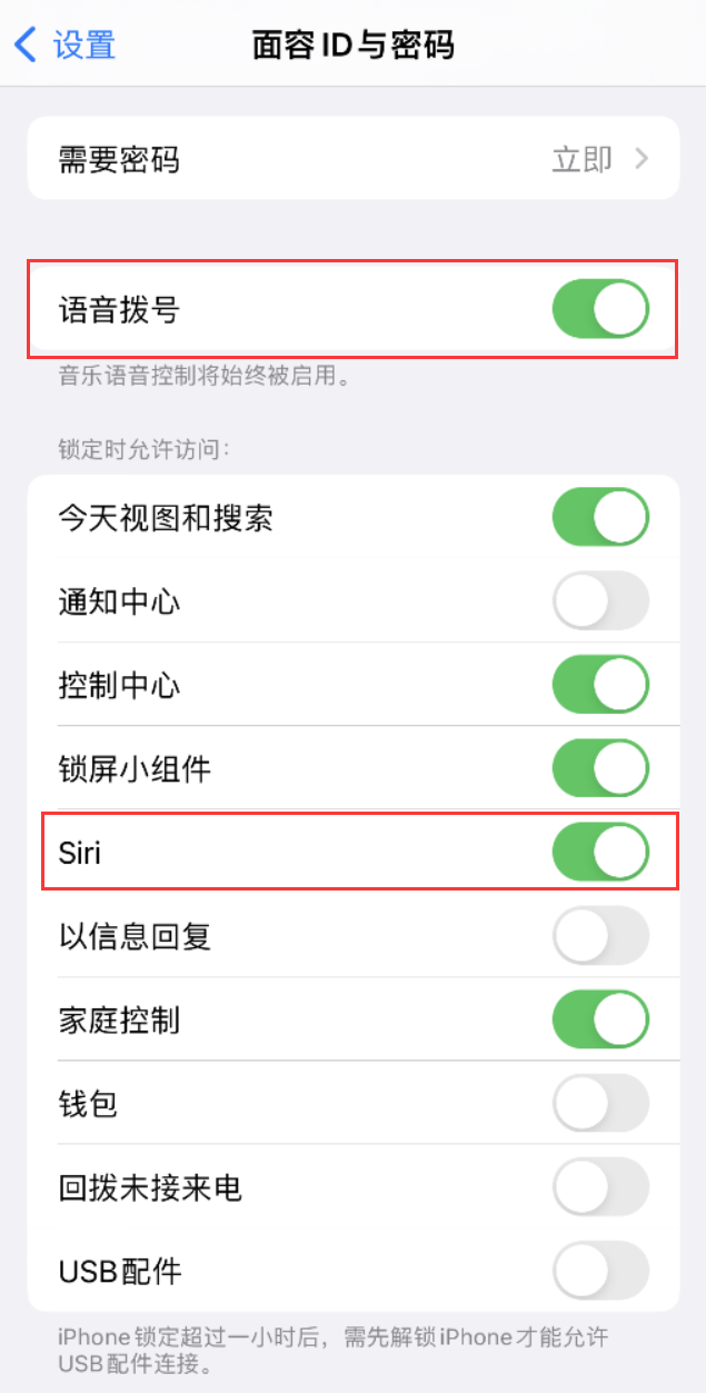 大厂苹果维修网点分享不解锁 iPhone 的情况下通过 Siri 拨打电话的方法 