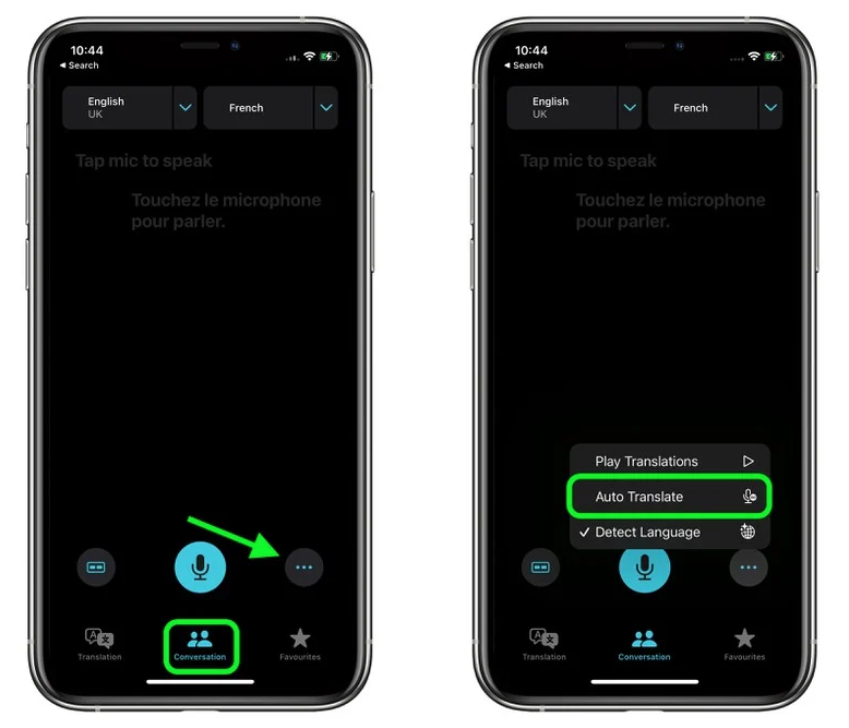 大厂苹果手机维修分享iOS 15 “翻译” App 新改进 