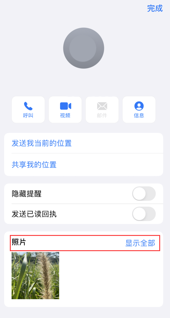 大厂苹果手机维修分享如何快速查找 iMessage 信息中的图片等附件 