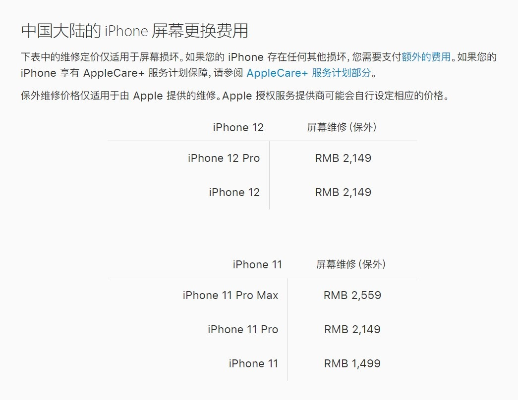 大厂苹果手机维修分享iPhone 12/12 Pro 更换屏幕多少钱 